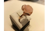 Anello Petali oro rosè
