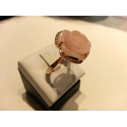 Anello Petali oro rosè