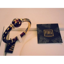 Bracciale Fidia bordeaux