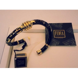 Bracciale Fidia smalto nero