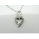 Collana MyMara in argento, ciondolo cuore e zirconi