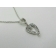 Collana MyMara in argento, ciondolo cuore e zirconi