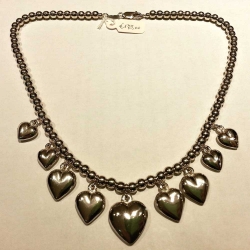 Collana cuori piccoli