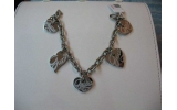 Bracciale a cuori STEEL 