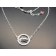 Collana Guess con centro e Swarovski