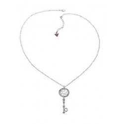 Collana Guess silver con charm a chiave