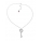 Collana Guess silver con charm a chiave