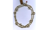 Collana Guess doppia G dorata